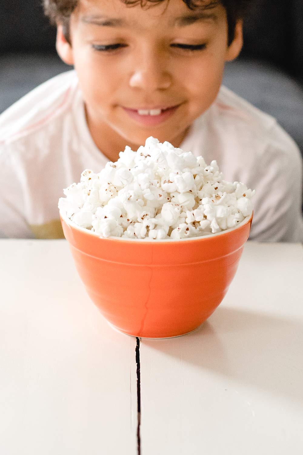 Amish Country Popcorn | Old Fashioned Microwave Popcorn | 10 Bags Lite Natural White Hulless | Non-GMO, Gluten Free, Microwaveable and Kosher (10