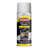 Weiman Heavy Duty Foaming Oven Cleaner & Degreaser, Removes Burnt-On Grease, Food Residue from Ovens, Grills, Broiler Pans, Phosphate Free, 14.5 oz