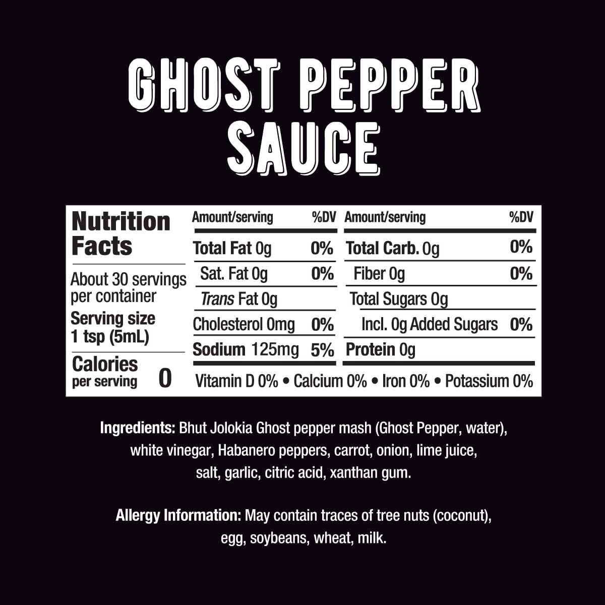 Melinda’s Ghost Pepper Hot Sauce - Gourmet Extra Spicy Hot Sauce - Made with Fresh Ingredients, Ghost Peppers (Bhut Jolokia), Habanero Pepper, Carrot