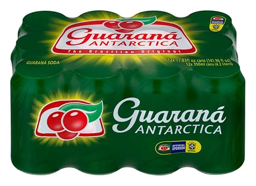 Guarana, Antarctica Soda, 11 Fl Oz, 12 Pack