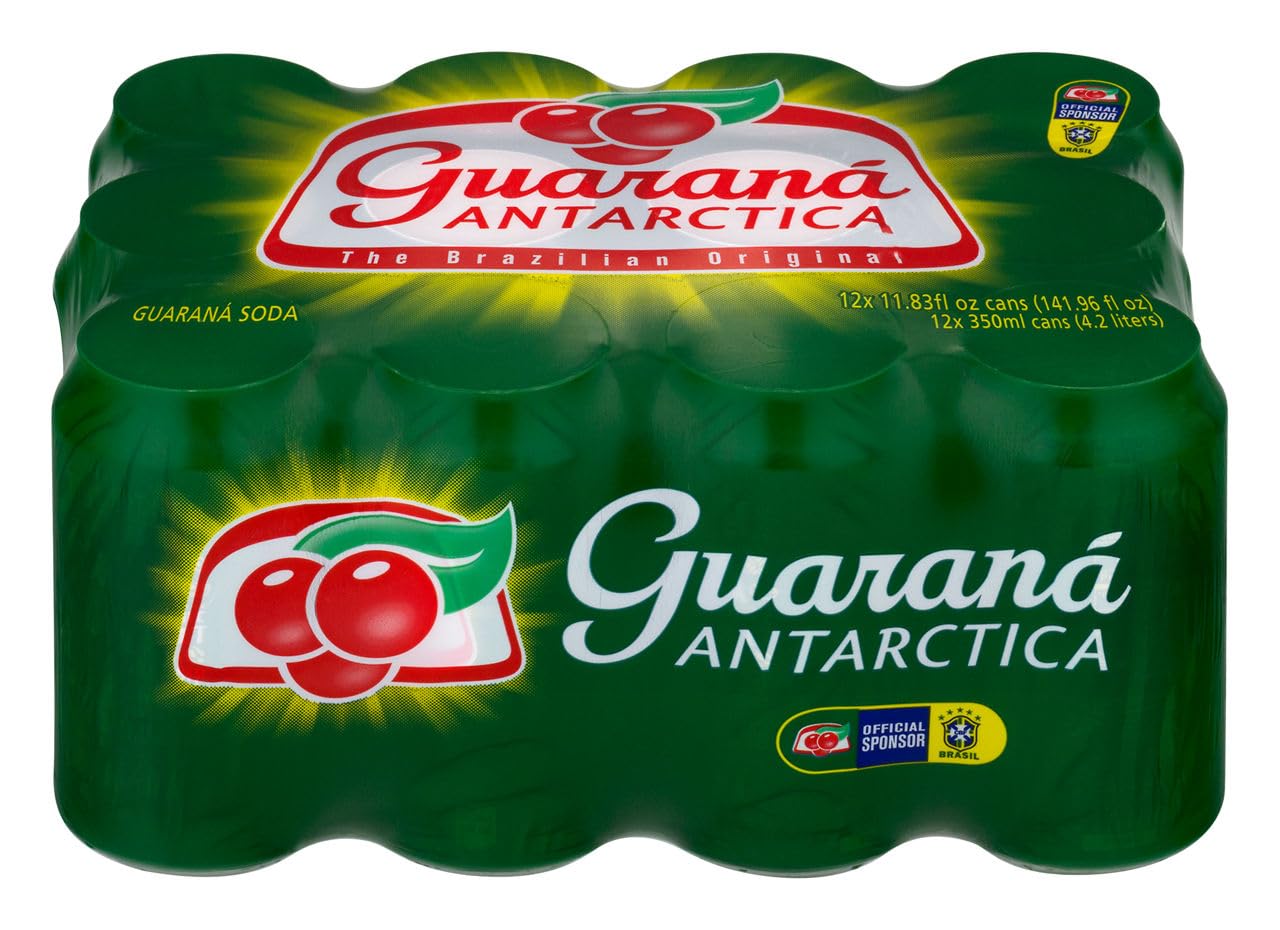 Guarana, Antarctica Soda, 11 Fl Oz, 12 Pack