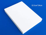Sticky Paper Pad Silicone Roller Cleaning Dust Remove (White)