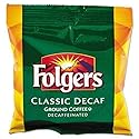 Folgers 06433 Ground Coffee, Fraction Pack, Classic Roast Decaf, 1.5oz, 42/Carton