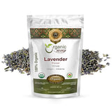 Organic Way Dried Lavender Flower Buds Whole (Lavandula) - European Wild-Harvest | USDA & Kosher Certified | Vegan, Non GMO & Gluten Free | Resealable