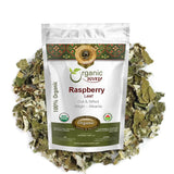 Organic Way Premium Raspberry Leaf Cut & Sifted (Rubus idaeus) - European Wild-Harvest | Organic & Kosher Certified | Vegan, Non GMO & Gluten Free |