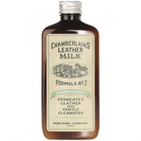 Leather Milk Leather Cleaner - Straight Cleaner No. 2 - All Natural, Non-Toxic Deep Cleaner Made in The USA. 2 Sizes. Includes Premium Cleaning Pad!