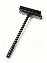 2 in1 Window Squeegee for Car, Window Cleaning Tool with 16inch Long Handle,Sponge Car Window Squeegee for Gas Station, Glass,Shower,Outdoor High