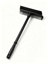 2 in1 Window Squeegee for Car, Window Cleaning Tool with 16inch Long Handle,Sponge Car Window Squeegee for Gas Station, Glass,Shower,Outdoor High