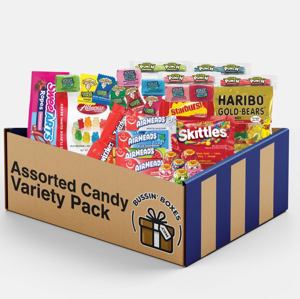 Assorted Candy Variety Pack - Individually Wrapped Party Candy Assortment (5 Pound)