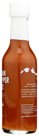 Kauai Juice Co, Sauce Hot Fermented Original, 5 Ounce