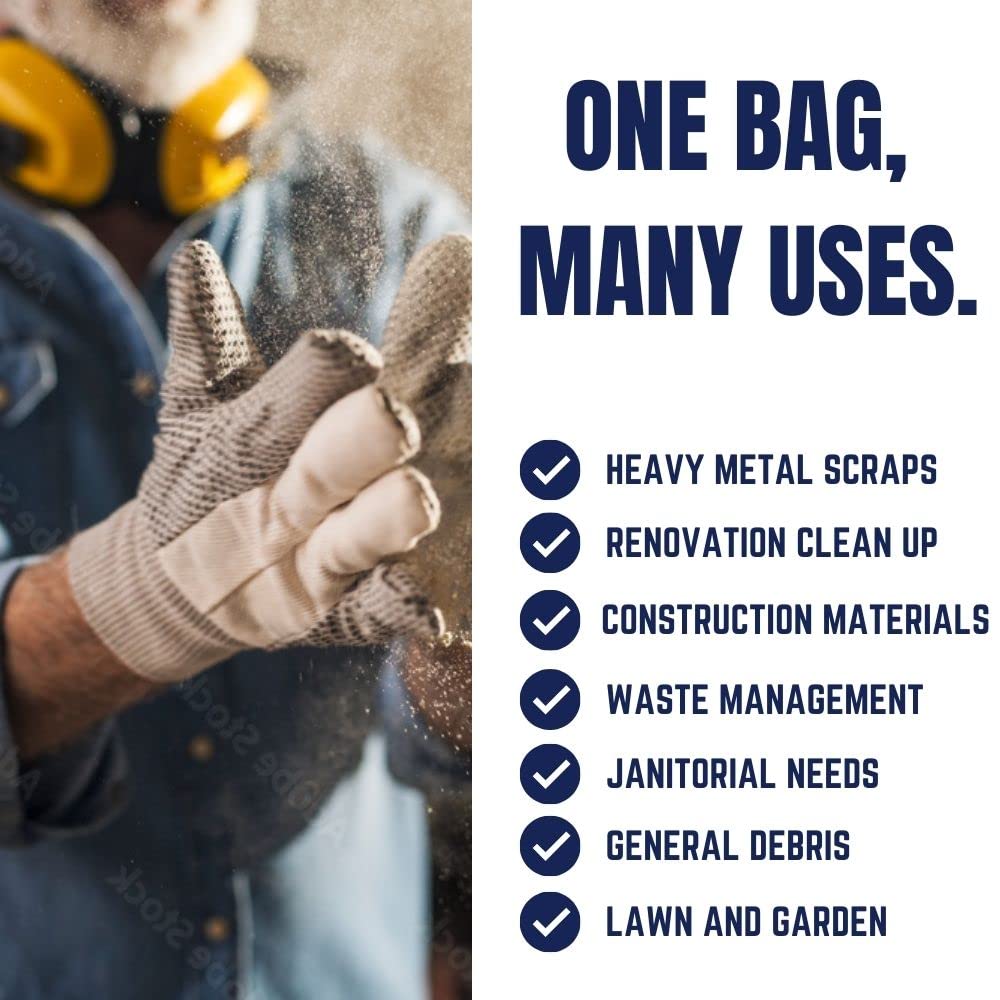 Plasticplace 14 Gallon Clear Recycling Trash Bags ? 1.2 Mil Garbage Can Liners ? 21"x16"x27’’ (200 Count), R14121CL