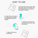 3PCS Bleach Pen for Clothing - Portable Bleach Pen for Clothing Stain Removal, Small But Powerful, Grease Stain Remover Wash Free Laundry Clean Pen