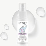 Littley Toy & Surface Cleaner | Alcohol-Free HOCl Spray for Baby Toys & High-Touch Surfaces | Fragrance-Free Formula | Gentle Cleaning for Everyday