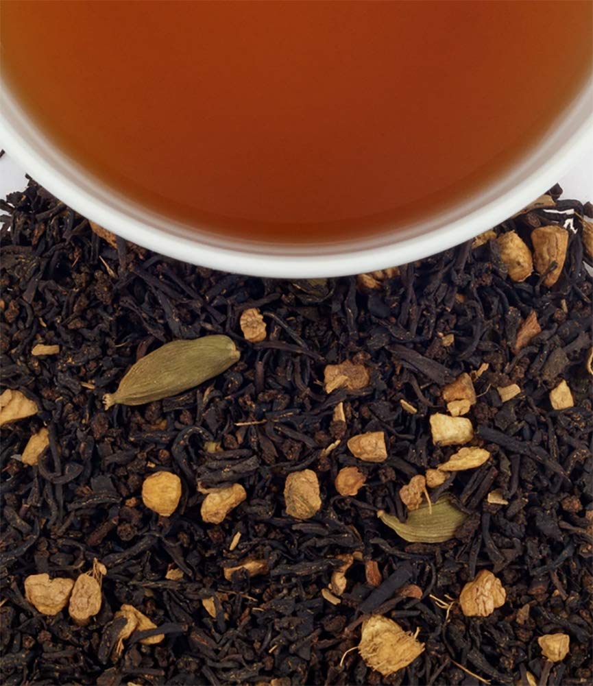 Harney & Sons Chai Supreme Tea Sachets in Bulk Bag, Chocoate 50 Count