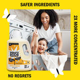 Molly's Suds Liquid Laundry Detergent | Clean Laundry Detergent Soap for Sensitive Skin | 2x Concentrated, High Efficiency (HE) | Citrus Grove - 100