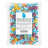 Sugar?Free Fruit Jelly Candy - Bulk 2.2 lb Bag, Assorted Fruit-Flavored Soft Chews, Low?Sugar/Diabetic?Friendly Treat, Individually Wrapped
