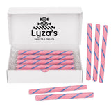Old Fashioned Candy Sticks - Pack of 10 - Cotton Candy - Individually Wrapped 5 in. Sticks - One 10 Count Box