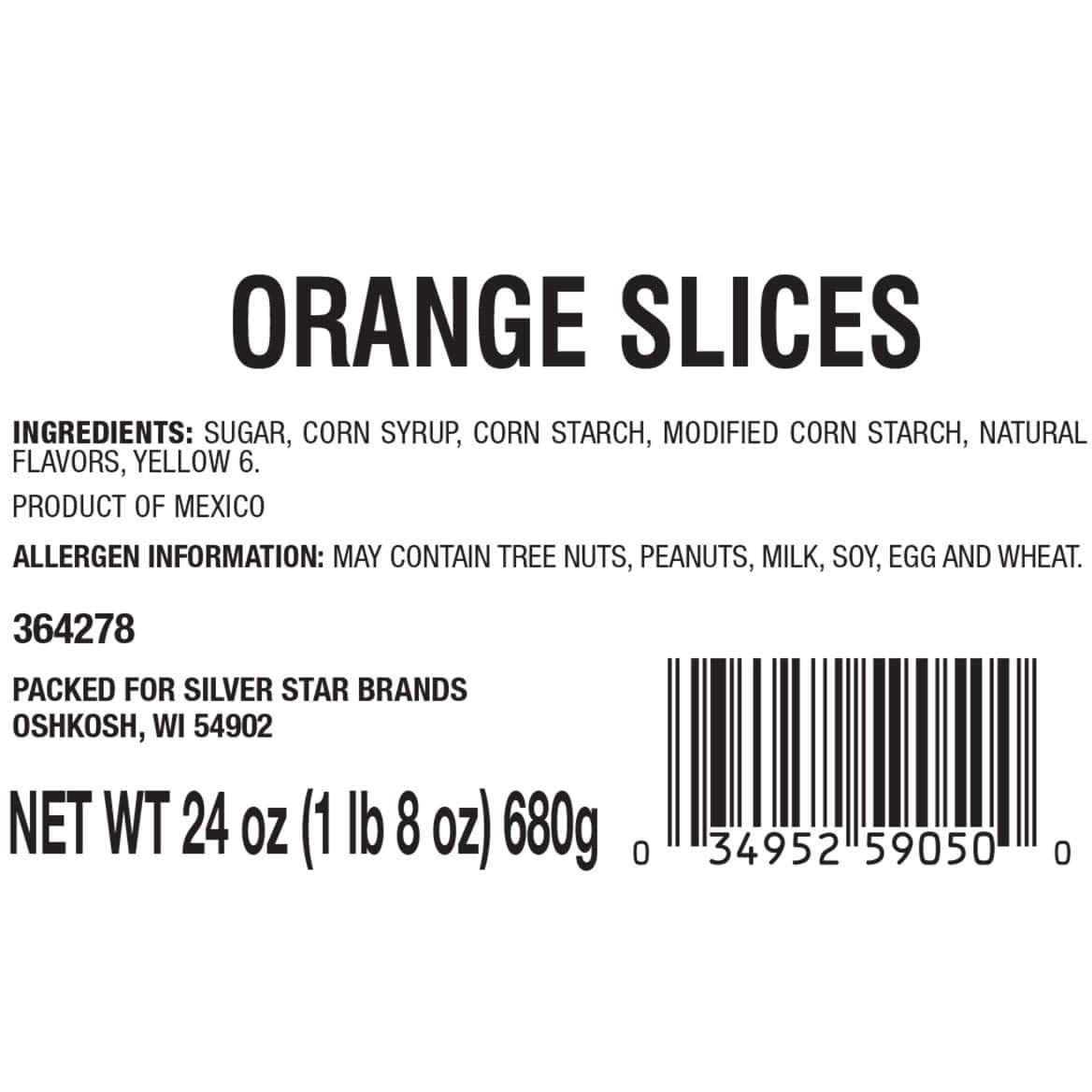 Orange Slices 24 oz.