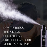 Homiegear Headwear Protection Spray - Repel Stains from Caps & Hats (200ml)