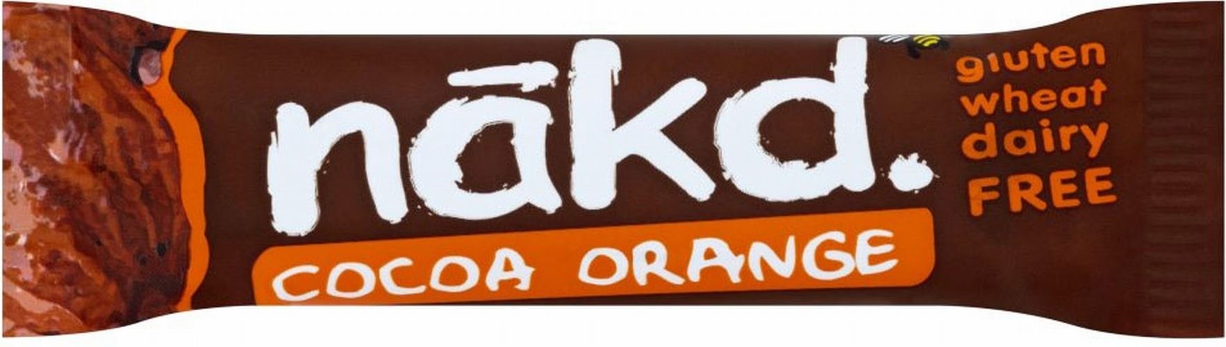 Nakd Cocoa Orange Gluten Free Bar (35g) - Pack of 2