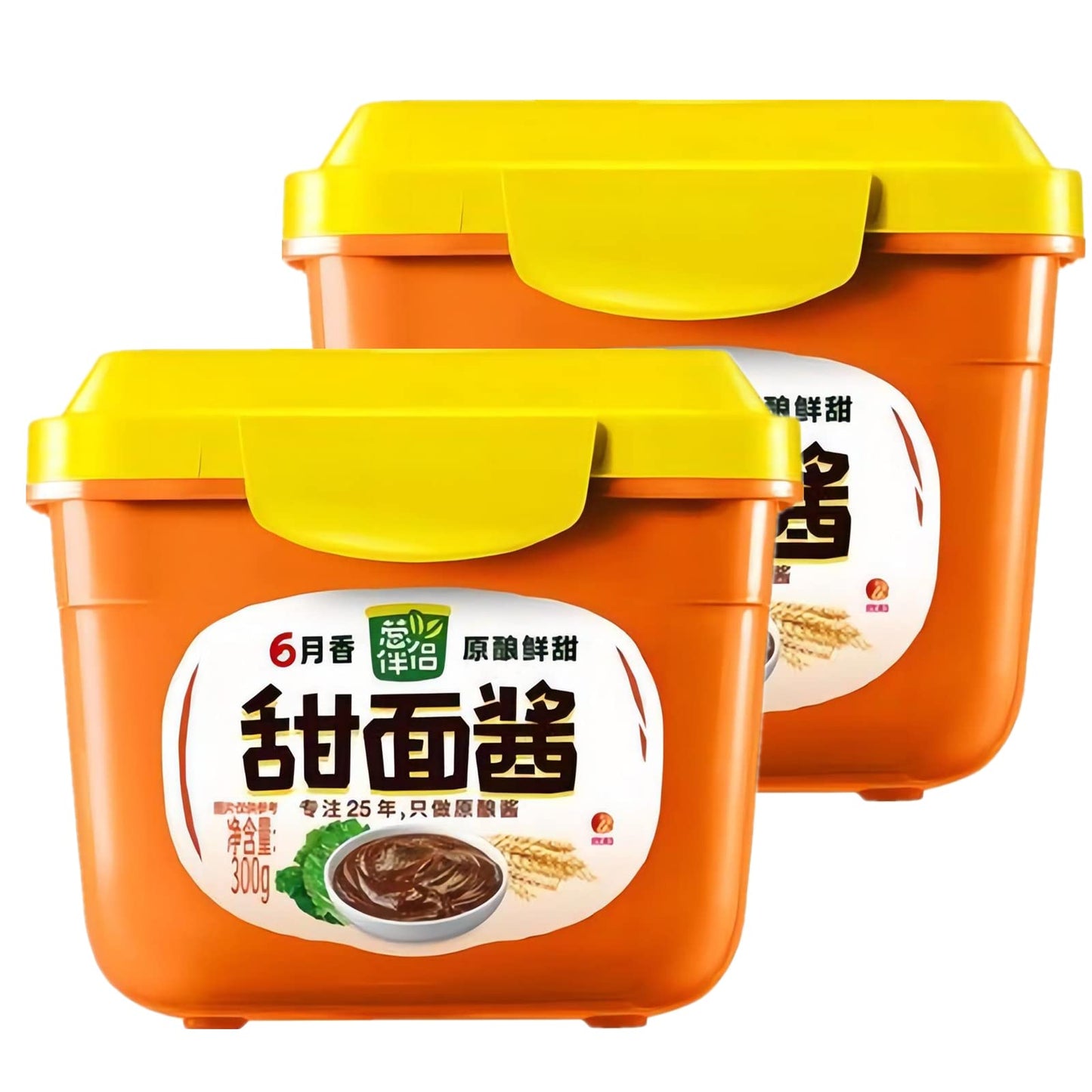 2 boxes Sweet Bean Paste ???-Tian Mian Jiang-10.58 Oz ×2