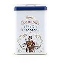Harrods London, English Breakfast 50 Tea Bags in a Tin (1 Pack).