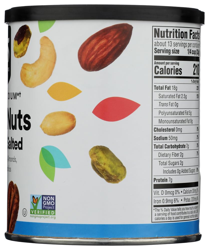 365 by Whole Foods Market Lightly Salted Mixed Nuts Peanuts, 15 OZ