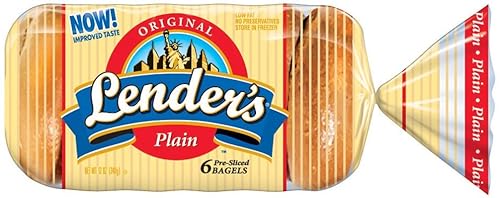 Lender's, Original Plain Bagel, 12 Ounce