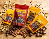OZARK NUT ROASTERS, No Sugar Added Chocolate Raisins, Gourmet Creamy Milk Chocolate Covered Raisin Snacks, 14 oz, Pack of 1