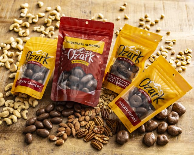 OZARK NUT ROASTERS, No Sugar Added Chocolate Raisins, Gourmet Creamy Milk Chocolate Covered Raisin Snacks, 14 oz, Pack of 1