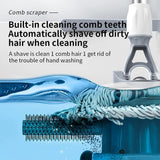 Michao Spin Mop Bucket Deluxe 360 Spinning Floor Cleaning System with 6 Microfiber Replacement Head Refills,62" Extended Handle,4X Wheel for Home