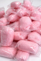 Pink Cotton Candy 240 Pack - LUPY LUPS! - Strawberry Individually Wrapped Small bags, 0.5 oz Each - Perfect for Resale - Stockings, Treats, Party