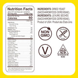 Foods Alive | Non-Fortified Premium Nutritional Yeast Flakes | 30-oz | Unfortified Vegan Cheese Powder Seasoning