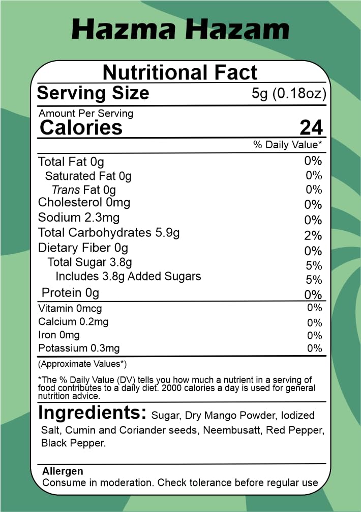 SMIBZE Natural Hazma Hazam 100 GM (Pack of 1) SMIBZE