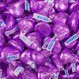 90ct Custom Promotional Candy Purple Kisses & DIY Photo or Logo Stickers