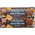 Milk Chocolate Covered Butter Cookies - 4.4-Ounce Boxes (Pack of 2)