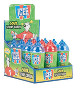 Koko's Icee Sour Spray Candy 0.85 oz. - Case of 12