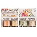 ARTIGIANI DEI SAPORI - Infused Sicilian Salts "Sali Aromatizzati", Flavored Salt with Liquorice, Herbs, Lemon, Chili, Italian Gifts - Pack of 4