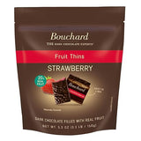 Bouchard Dark Chocolate Strawberry Thins - 5.3 OZ (150g) (Pack of 2)