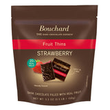 Bouchard Dark Chocolate Strawberry Thins - 5.3 OZ (150g) (Pack of 2)