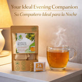 Zapote Blanco Herbal Tea (24 Tea Bags) - 2000mg per Bag - 100% Natural White Sapote Leaves from Mexico - Traditional Mexican Infusion - Caffeine-Free