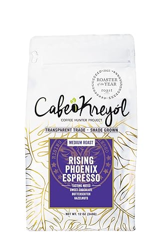 Cafe Kreyol, Coffee Rising Phoenix Espresso | Roasted Whole Beans (12 oz)