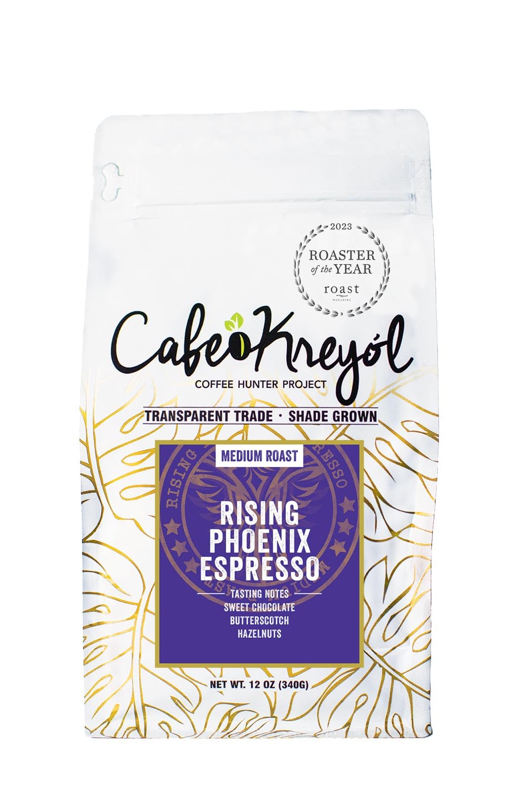 Cafe Kreyol, Coffee Rising Phoenix Espresso | Roasted Whole Beans (12 oz)