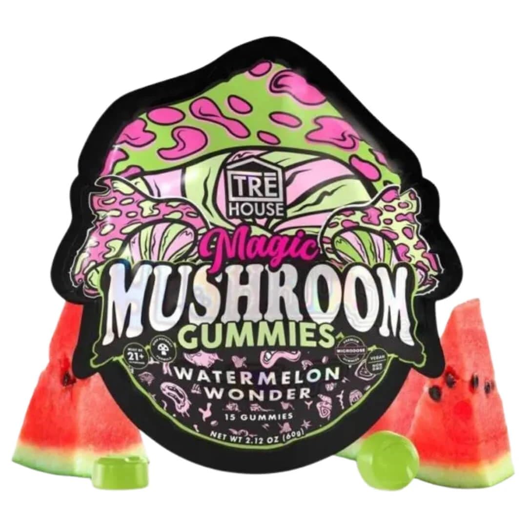Watermelon Wonder Magic Mushroom Gummies by Tre House