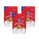 Goodie Girl Sweet & Spicy Snack Mix - 3 Pack, 4oz Bags - Gluten Free Snack Party Mix - No HFCS, Colors or Artificial Preservatives - Contains Peanuts