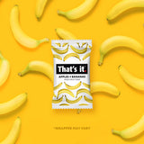 That’s it. Fun Size Fruit Bars Variety Pack (50 Pieces, 10g Each), Non-GMO, Kosher, Gluten Free, Breakfast Snacks, Allergy Friendly (Cranberry-Banana)