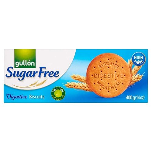 Gullon Sugar Free Digestive Cookie 400g (Pack of 4)