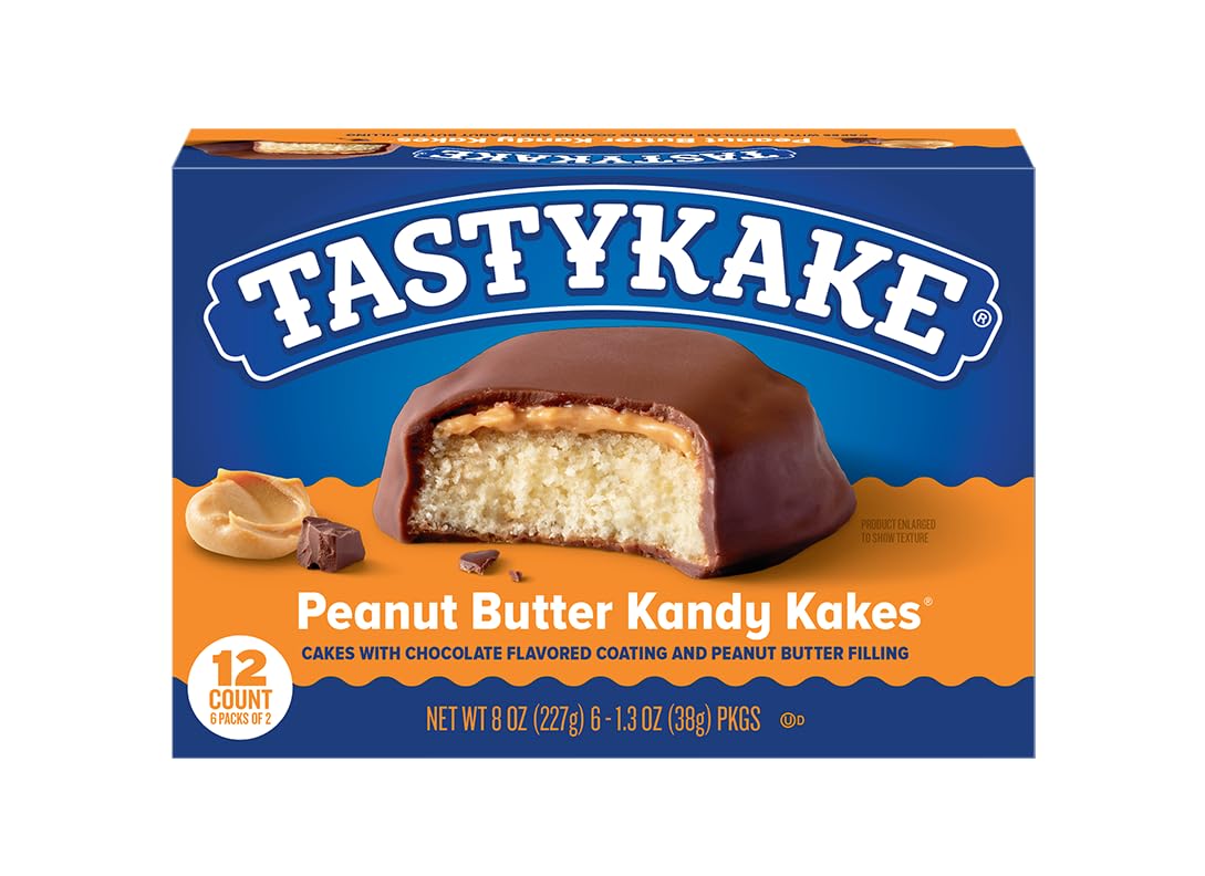 Tastykake Peanut Butter Kandy Kakes 36-CT