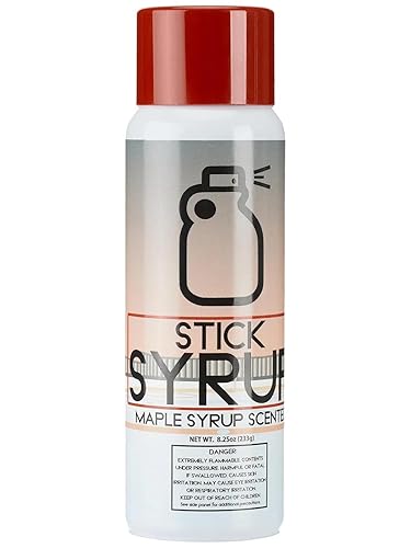 STICK SYRUP - Maple Syrup Scented Aerosol Hockey Tape Enhancer, 8.25oz, SS102