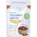 Natural Zing Wild Jungle Peanuts (Raw, Organic) | 16 oz, 16 Servings | Unique Heirloom Variety | True, Original Rare Form of the Peanut |